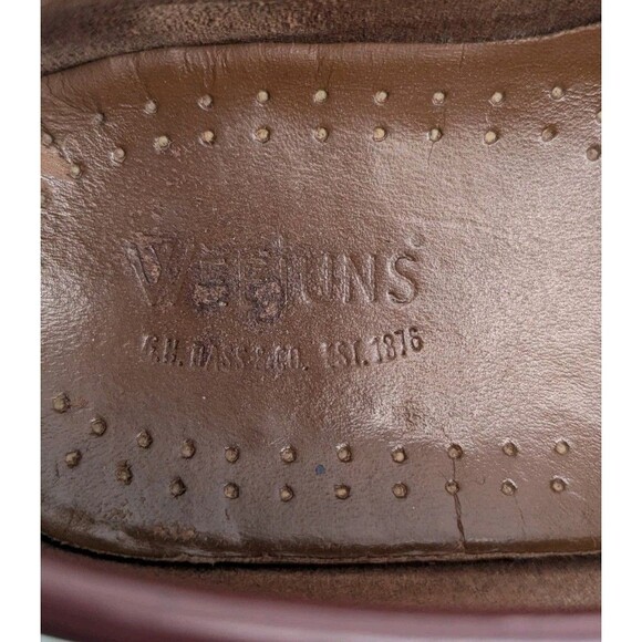 G.h. Bass Sz 10 EE Wilton ? Weejuns Dark Cherry Leather  Loafer Normcore Classic main image 13